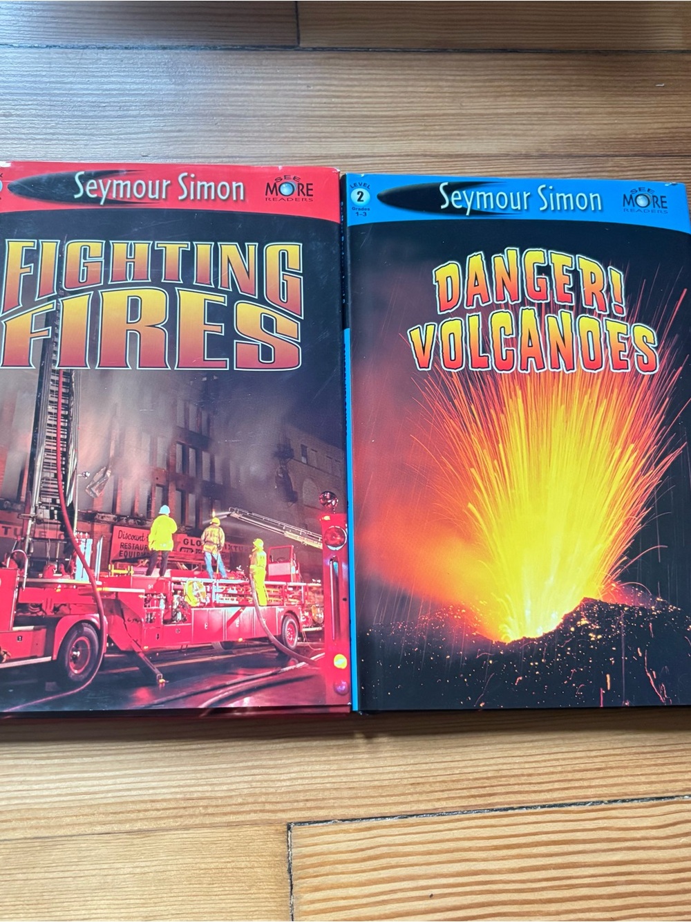 Seymour Simon See More Readers Fighting Fires & Danger! Volcanoes